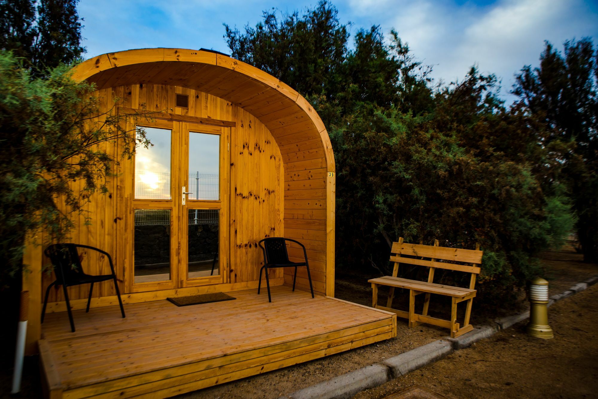 Eco-Wooden Houses Camping Montana Roja El Médano Exterior foto