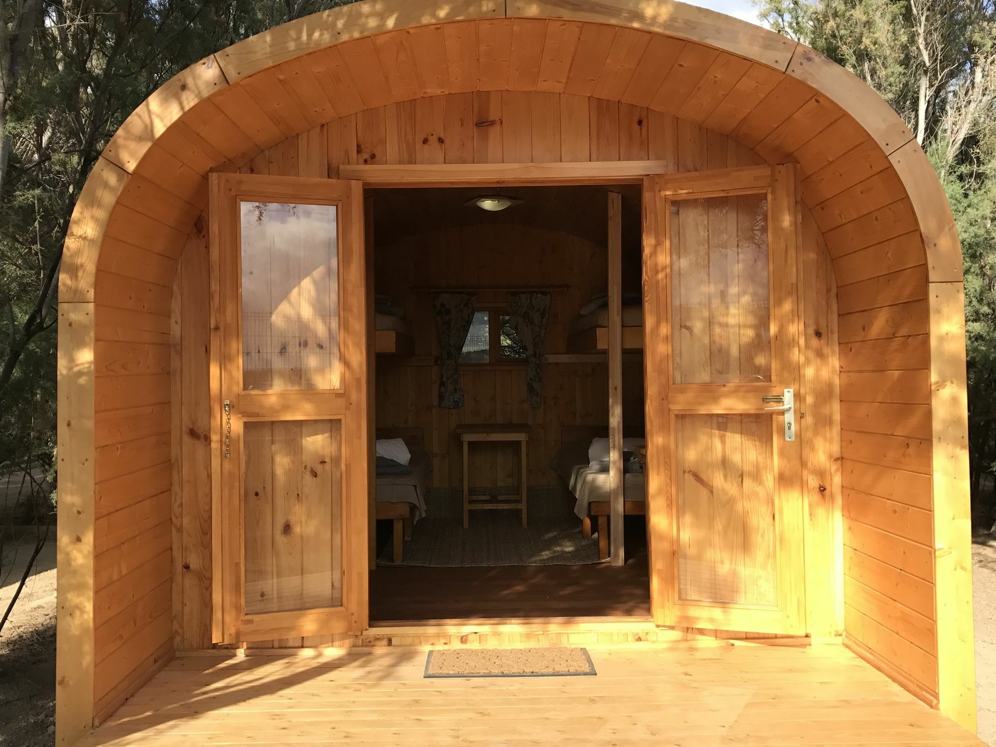Eco-Wooden Houses Camping Montana Roja El Médano Exterior foto