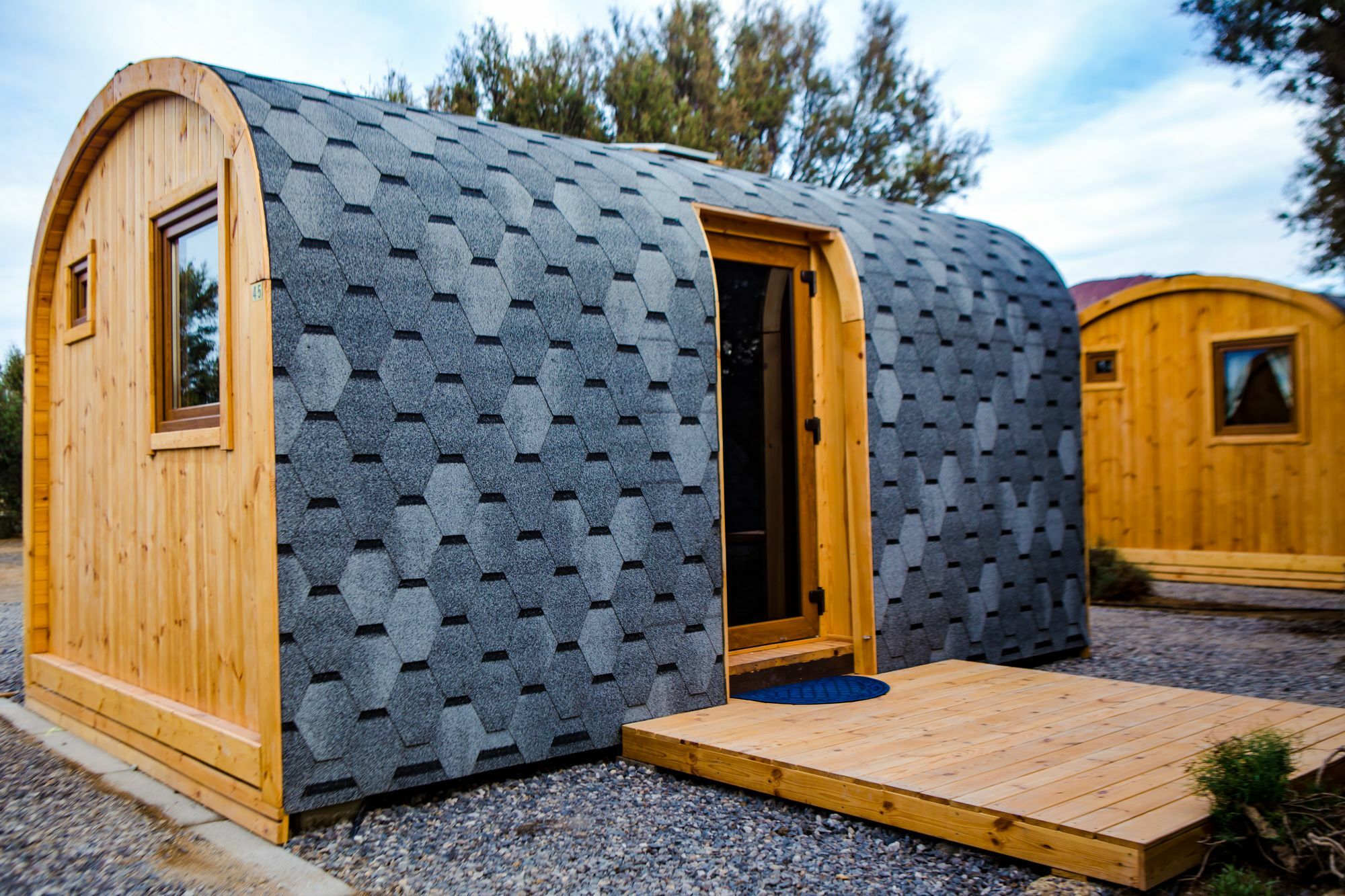 Eco-Wooden Houses Camping Montana Roja El Médano Exterior foto
