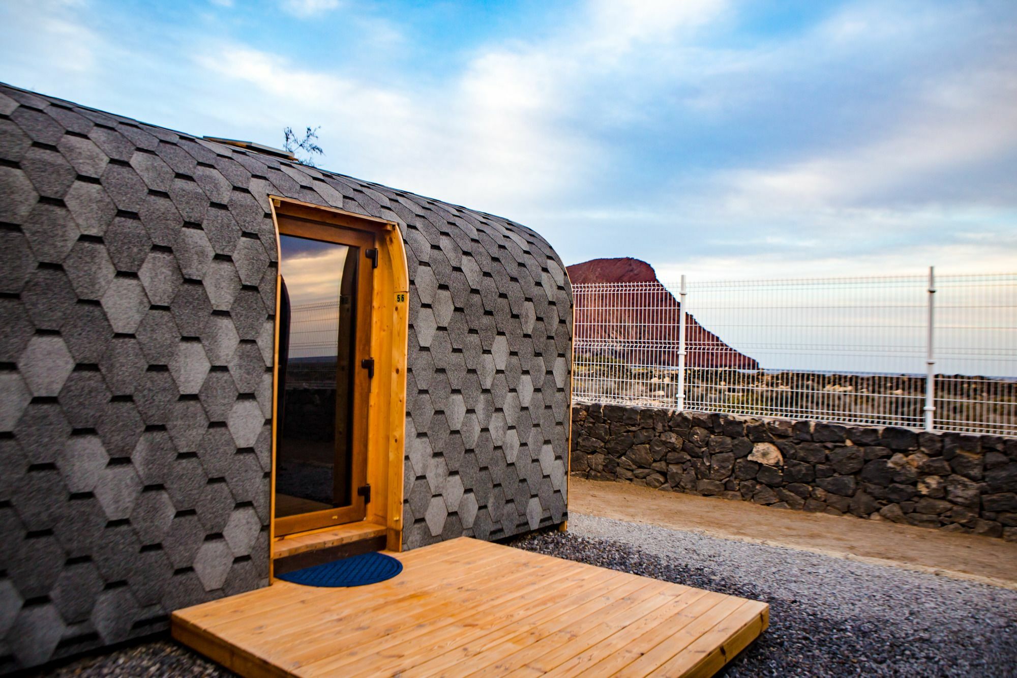 Eco-Wooden Houses Camping Montana Roja El Médano Exterior foto